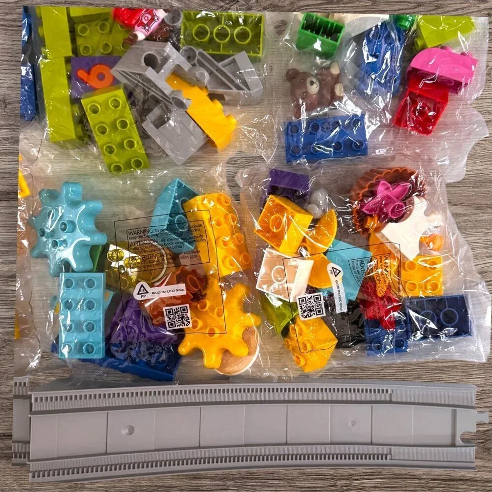 LEGO Duplo Education STEAM Park (Box A) New Bags Figures Gear Slide Track Pieces